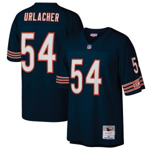 Mitchell & Ness Brian Urlacher Chicago Bears Navy 2001 Retired Player Replica Jersey