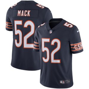 Nike Khalil Mack Chicago Bears Navy Vapor Limited Jersey