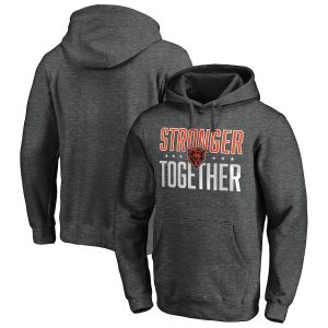 Chicago Bears Stronger Together Pullover Hoodie
