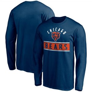 Chicago Bears Team Arc Knockout Long Sleeve T-Shirt